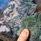 Moss agate - slab