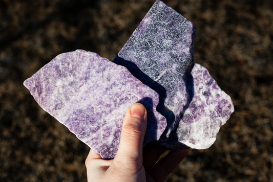 Lepidolite - slab