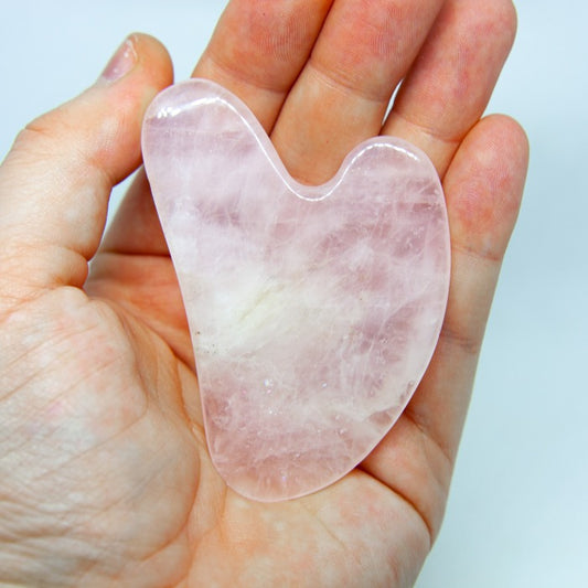 Rose quartz - gua sha