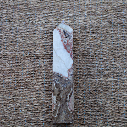 Choklad kalcit/Brun aragonit torn B
