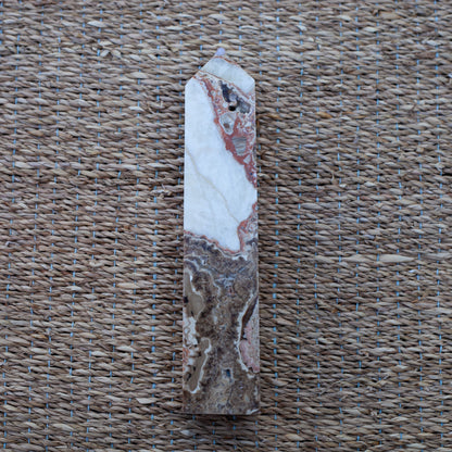 Choklad kalcit/Brun aragonit torn B