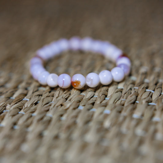 Flower agate - bracelet