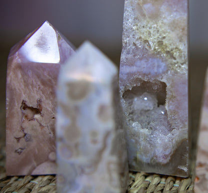 Pink Amethyst - laces