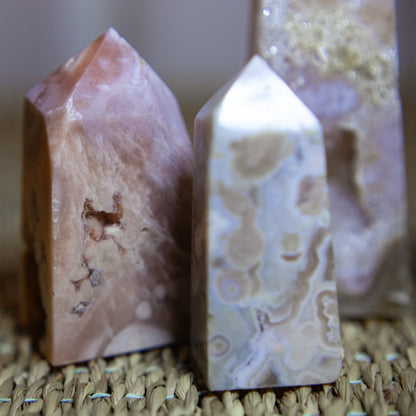 Pink Amethyst - laces