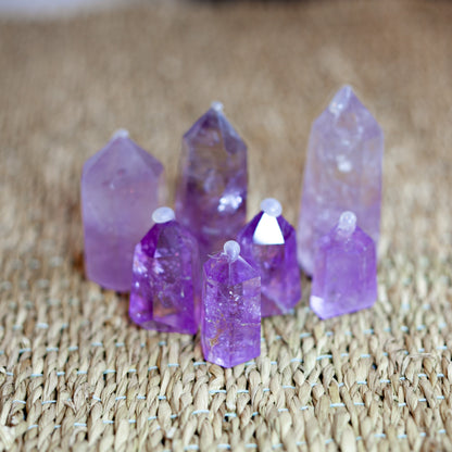 Ametist - spetsar AA kvalité