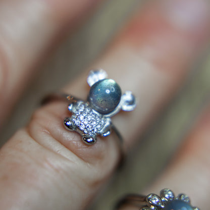 Labradorit - S925 ring