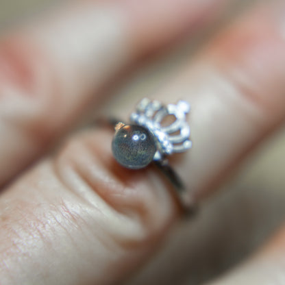 Labradorit - S925 ring