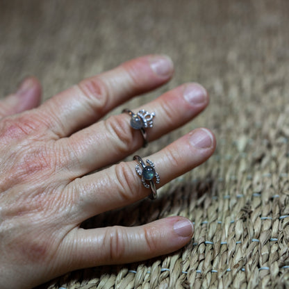 Labradorit - S925 ring