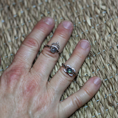 Labradorit - S925 ring
