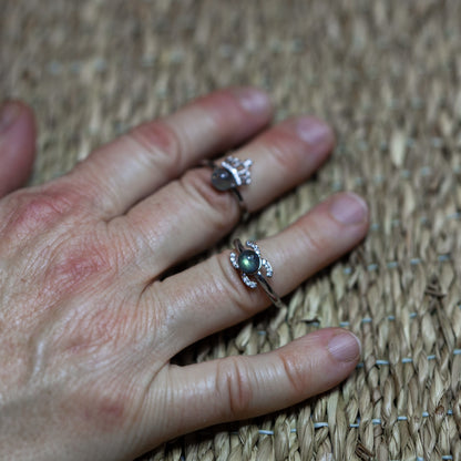 Labradorit - S925 ring