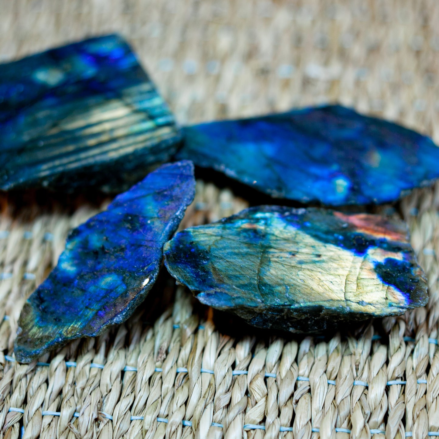 Labradorite - flashy slabs