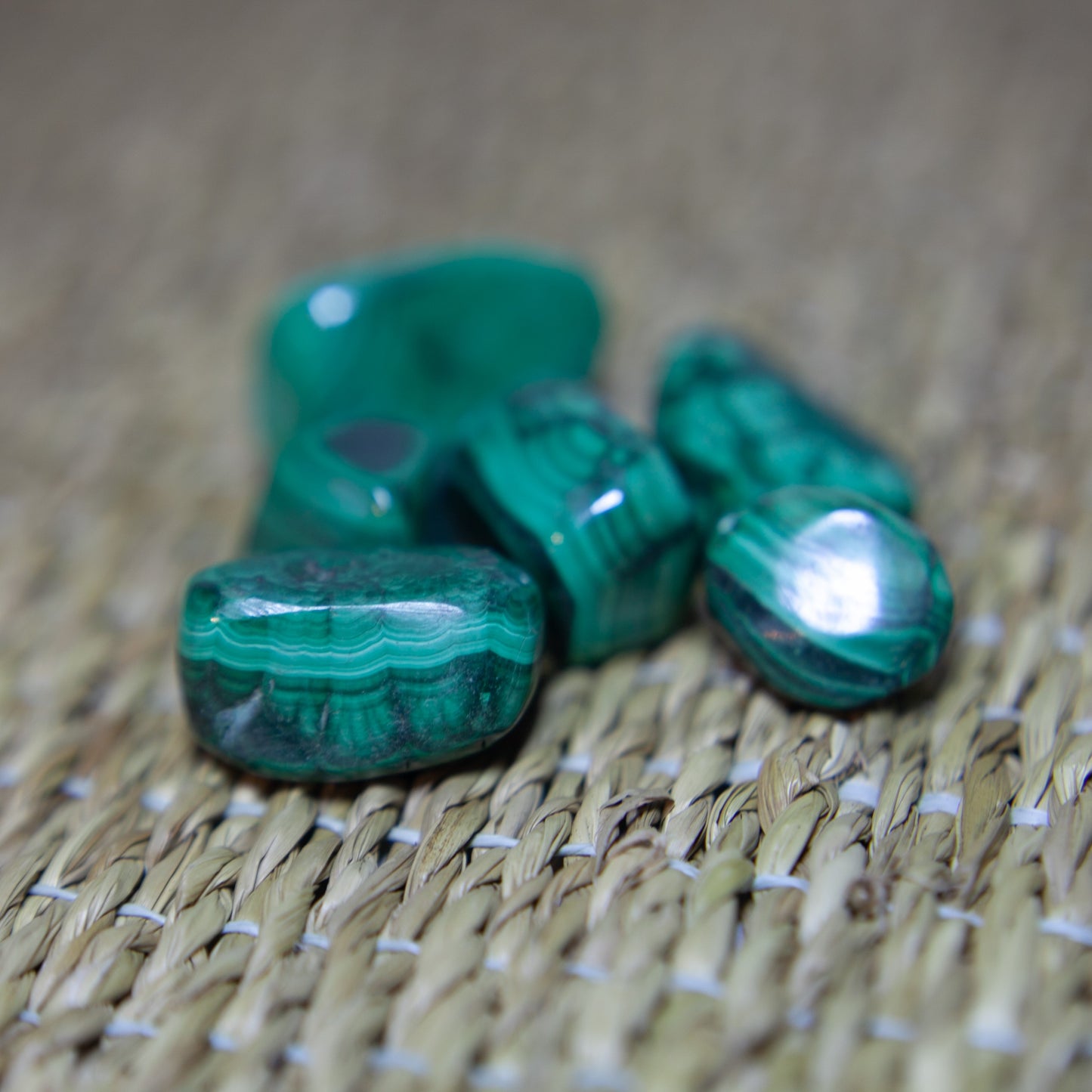 Malachite AA - tumbled