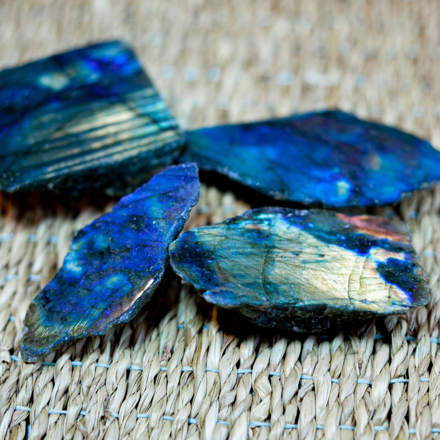 Labradorite - flashy slabs