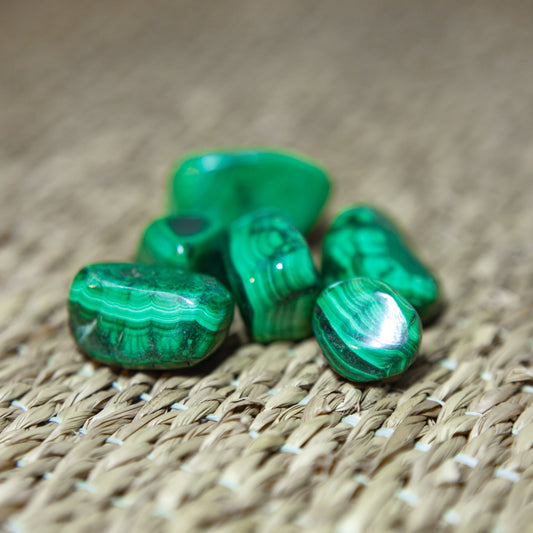 Malachite AA - tumbled