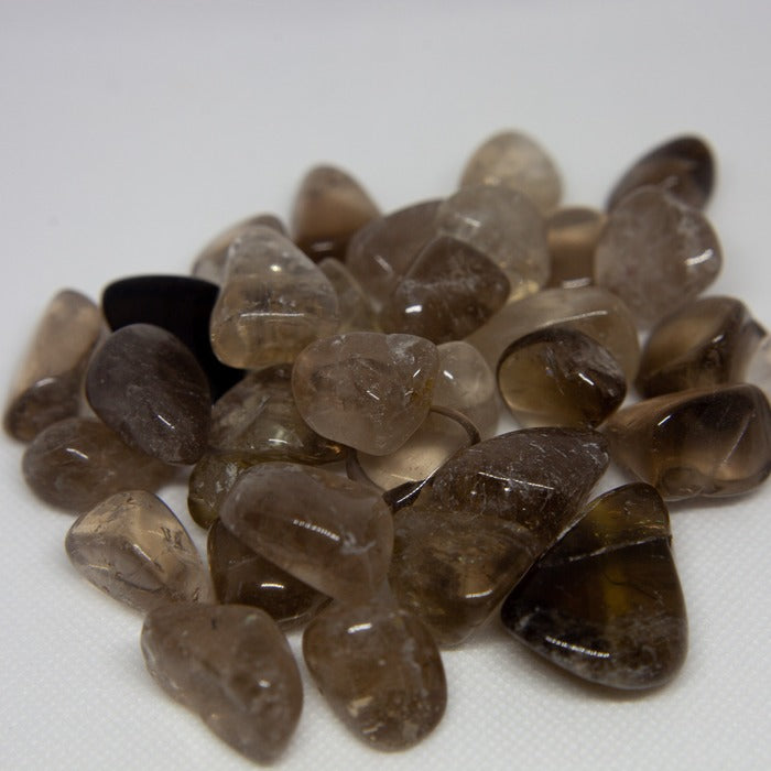 Smoky quartz - tumbled