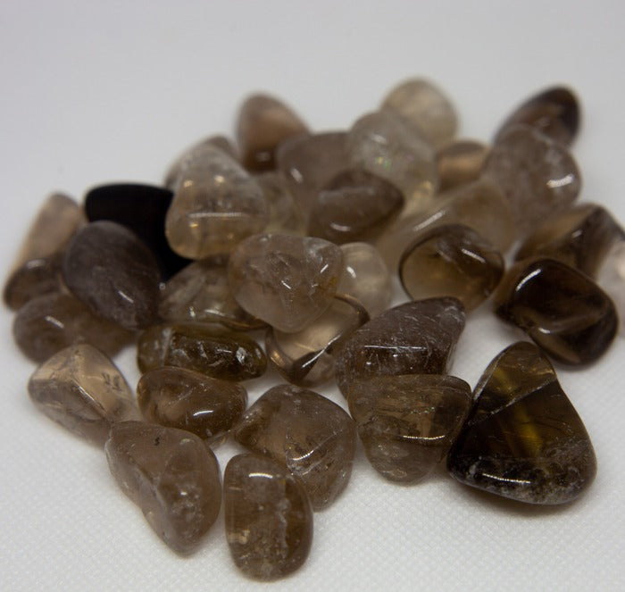 Smoky quartz - tumbled