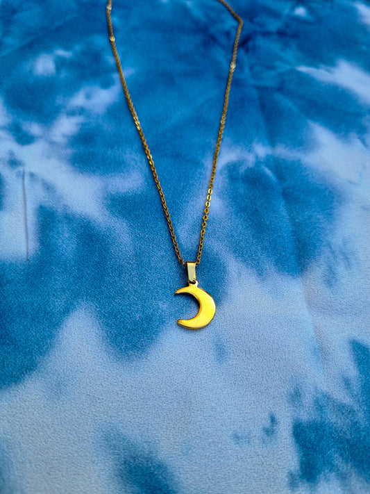 Luna necklace gold