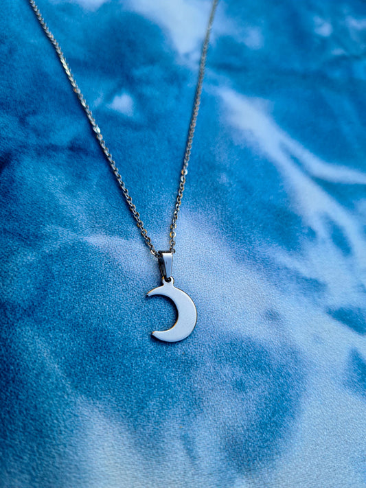 Luna necklace silver